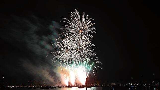 Bild 9: Konstanzer Seenachtfest 2022: Fotos vom großen Finale beim Feuerwerk an der Kunstgrenze