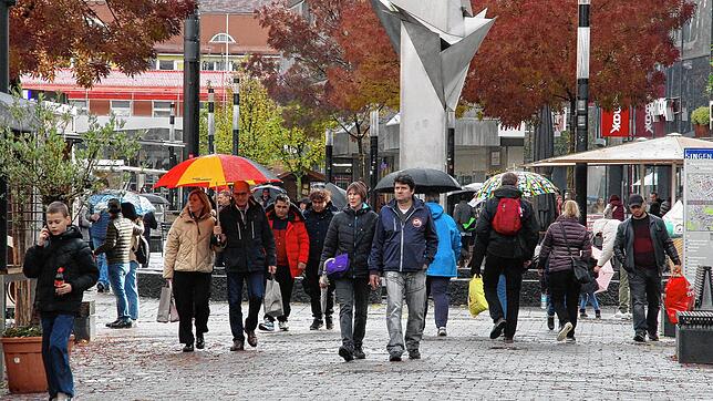 Wind und Regen haben den Martinimarkt 2023 in Singen ausgebremst. Dennoch hat der verkaufsoffene Sonntag viele Menschen in die Stadt ...