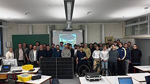 Die Projektgruppe der FTS Schwenningen