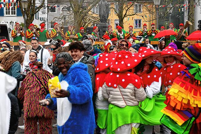 Bild 3: Fasnacht 2025 in Radolfzell: Diese Narren-Bilder zeigen die unvergessliche Machtübernahme