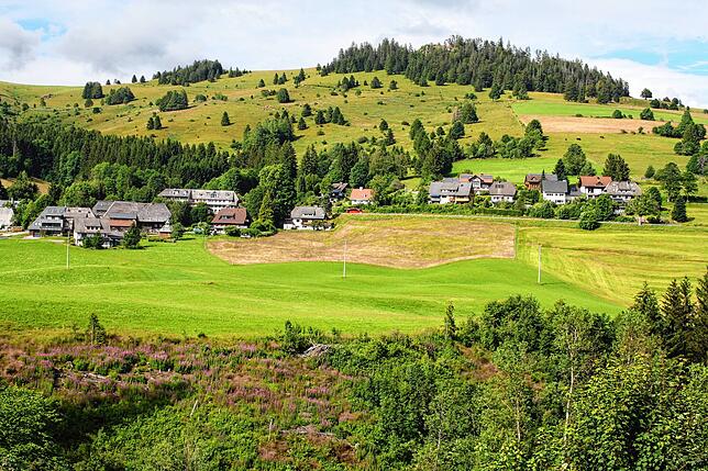 Zehn Ortsteile erstrecken sich über das Bernauer Hochtal.