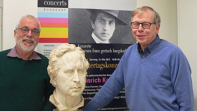 Viel erreicht: Herbert Müller-Lupp (rechts) und Wolfgang Zimmermann vom Vorstand der Heinrich Kaminski Gesellschaft erzählen im ...