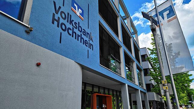 Die Volksbank Hochrhein in Waldshut: Von hier aus werden die Veränderungen in der regionalen Bankenwelt mit Interesse beobachtet.