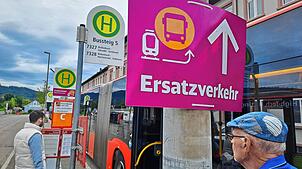 Der einmonatige Schienenersatzverkehr zwischen Rheinfelden und Waldshut im August und September 2025 ist zu Ende.