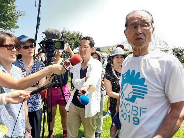 Sadaharu Oh, Schirmherr des „World Children‘s Baseball Fair“ und japanische Baseball-Legende.