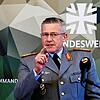 Generalleutnant Andre Bodemann, Befehlshaber Territoriales Führungskommando der Bundeswehr, spricht über den Operationsplan Deutschland ...