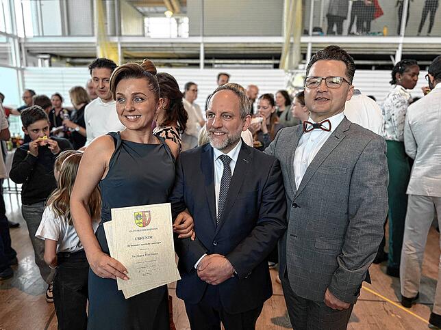 Bild 29: Große Resonanz und strahlende Gesichter bei der Sportlerehrung in Friedrichshafen
