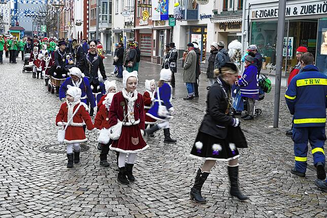 Bild 2: Bilder-Story: So ist die Katzenmusik am Fasnet-Montag in die Stadt einmarschiert