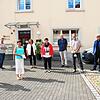 Sie zogen und ziehen die Fäden im St. Josefshaus (v. l.): Swetlana Baltz (Pflegedienstleiterin), Amer Mujcin (neuer Pflegedienstleiter), ...