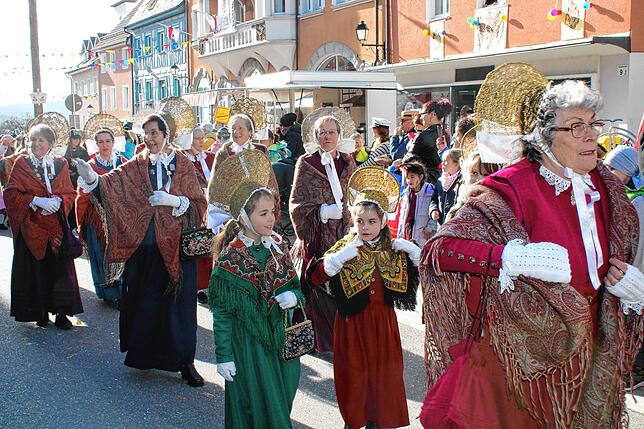 Bild 8: Kinderumzug und Setzen des Kindernarrenbaums in Stockach (Teil 1)