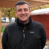 Alfredo Nicoletti vom Eiscafé Nicoletti auf der Marktstätte. Er hat die Zeit auf dem Markt, auch wenn nur kurz, sehr genossen.