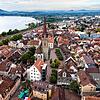 Radolfzell, aufgenommen im Jahr 2020. Die Stadt kann sich über zahlreiche Übernachtungen im ersten Quartal 2024 freuen.