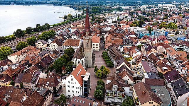 Radolfzell, aufgenommen im Jahr 2020. Die Stadt kann sich über zahlreiche Übernachtungen im ersten Quartal 2024 freuen.