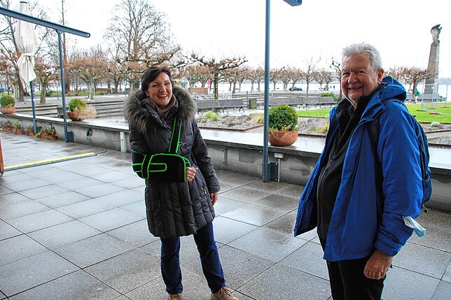 Bild 1: Konstanzer Fernsehfasnacht: Darum fehlt Norbert Heizmanns kongeniale Partnerin Claudia Zähringer heute Abend im Konzil
