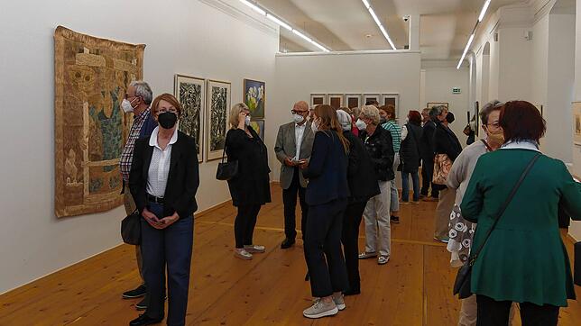 Die Ausstellung &bdquo;Künstlerinnen im Landkreis Sigmaringen im 20. Jahrhundert&ldquo; stieß auf großes Interesse.