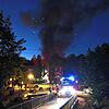 Der Brand auf der Eigeltinger Lochmühle im Juni war nicht nur durch die Flammen, sondern auch durch den aufsteigenden Rauch in der Nacht ...