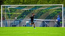 Torjubel: Sandro D‘Accurso trifft in der 20. Minute zum 2:0 für den SV 08 Laufenburg. Danach waren sich die Gäste wohl etwas zu sicher. ...