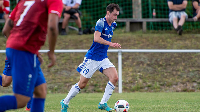 Torgefährlich: Niklas Lang &ndash; hier ein Archivbild &ndash; erzielte die Führung für den SV Stühlingen beim 2:0-Erfolg im Finale der ...