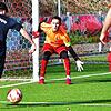Fokussiert: Torwart Jonas Aich &ndash; hier im Spiel beim FC Bergalingen &ndash; gibt alles, dass dem FC Grießen auch in dieser Saison ...