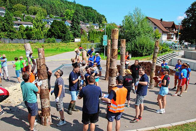 Bild 37: Bilder von der Bauernolympiade der FFW Eggingen