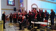 Der Kirchenchor Görwihl/Herrischried/Oberwihl berührt mit seinen Darbietungen die Herzen der Besucher. Bilder: Alpha Team Rickenbach