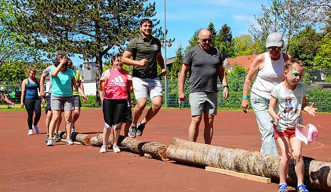 Alle Altersstufen wurden bei der Outdoor-Fitness angesprochen.