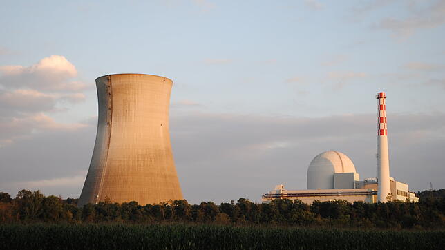 Das Kernkraftwerk Leibstadt bei Waldshut.