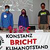 Enttäuscht vom Handeln des Gemeinderats: Manuel Oestringer, Lena Gundelfinger und Jannis Krüßmann von Fridays for Future.