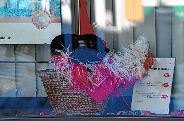 Der Hut einer Marketenderin