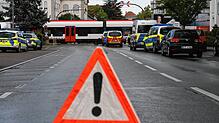 An diesem Bahnübergang auf der Schneckenburgstraße ereignete sich am Dienstagmittag, 25. Juli, ein schwerer Unfall.