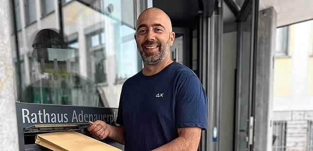 Der achte OB-Kandidat Rocco Granato aus Brochenzell.