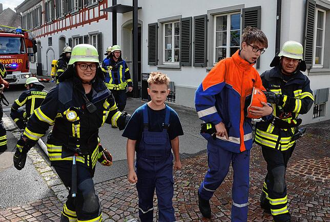 Bild 23: Die besten Bilder der Jahreshauptübung der Freiwilligen Feuerwehr Markdorf – Teil 1