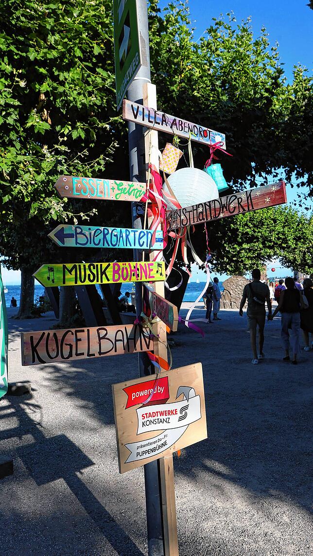 Bild 34: Nach dem Stadtgartenfest ist vor dem Seenachtfest! Alle Bilder vom letzten Festtag