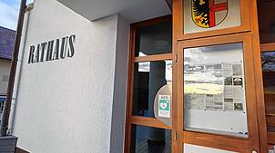 Der Eingang zum Rathaus Daisendorf.