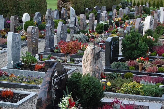 Bestattungskultur im Wandel. Hier der Friedhof in Ühlingen-Birkendorf.  Bild:Steinhart