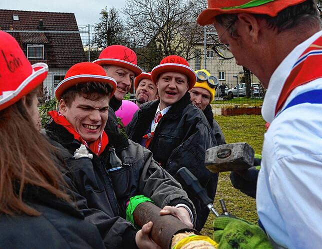 Bild 4: Die schönsten Bilder vom Rathaussturm in Riedheim &ndash; Teil 4