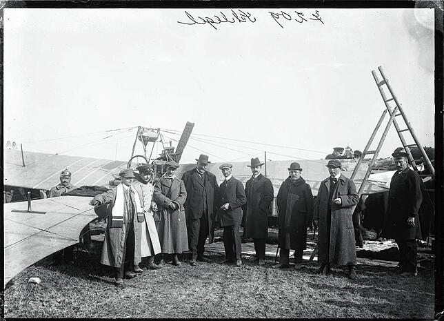 Die erste Flugzeuglandung ereignete sich am 23. Februar 1913 in Stockach.