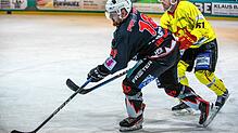 Vorlage: Tom Kohler (links) war an allen Toren für die White Stags beteiligt.