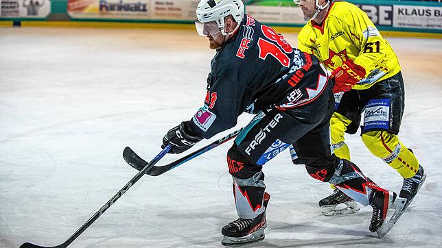 Vorlage: Tom Kohler (links) war an allen Toren für die White Stags beteiligt.