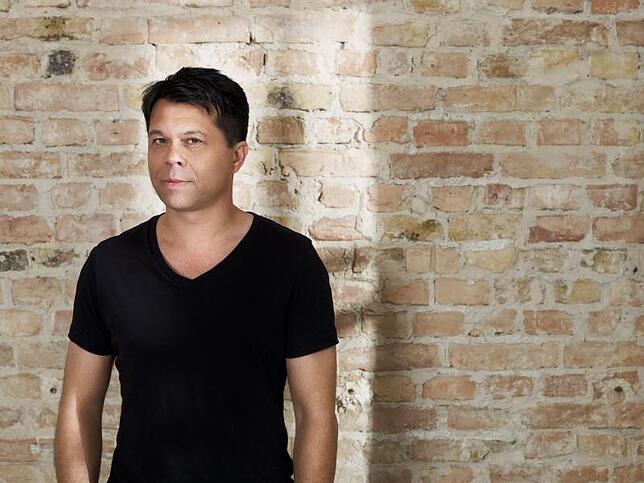 VJ und DJ Markus Kavka ist der Headliner der Green Stage, der Nebenbühne des Festivals.