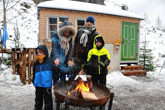 Bild 14: Besucheransturm auf dem Weihnachtsmarkt in der Ravennaschlucht
