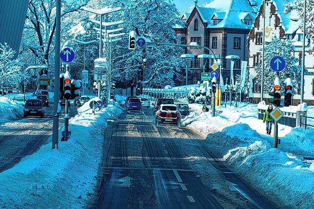 Winter-Impressionen in VS.