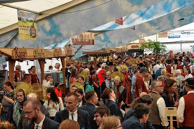 Bild 11: Die schönsten Bilder vom Pfingstmusikfest Jubiläumszug in Leimbach