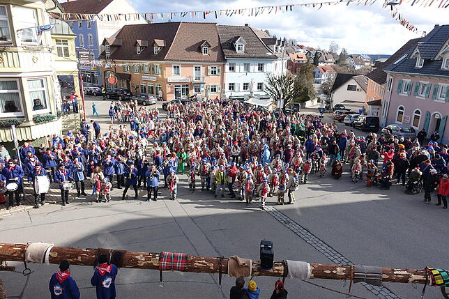 Bild 6: Fasnet 2025 in Bonndorf: Umzug und Programm am Schmutzigen Dunschtig