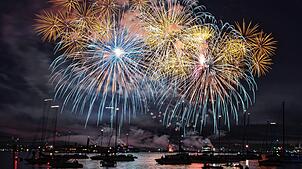 Traditioneller Höhepunkt des Seenachtfestes ist das musiksynchrone Feuerwerk im Konstanzer Trichter. Noch stellt sich die Frage, ob es ...