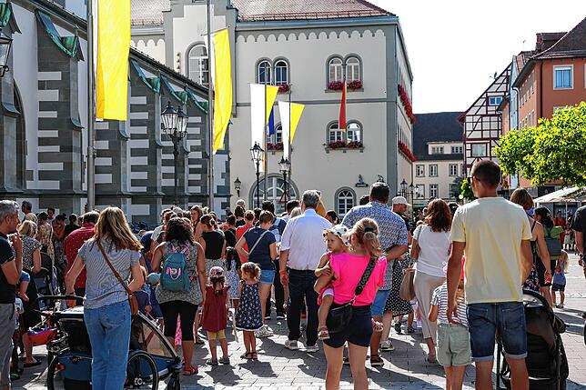 Bild 5: Hausherrenprozession der Kindergärten