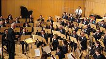 Die Stadtmusik Geisingen bei ihrem Jahreskonzert im April 2024 in der Stadthalle. Nach wie vor sorgt die Probensituation der Musiker für ...