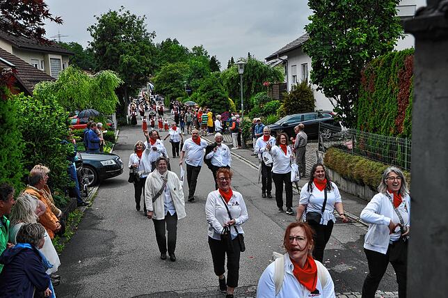 Bild 31: Der Pfingstmusikfest Jubiläumszug zum 100 Jährigen Bestehen in Leimbach – die schönsten Bilder