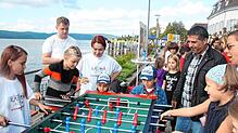 Die Kinderolympiade in Überlingen findet bereits zum 14. Mal statt – hier im Jahr 2016. Archivfoto: Holger Kleinstück