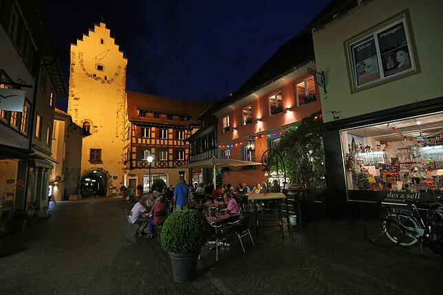Markdorf bei Nacht